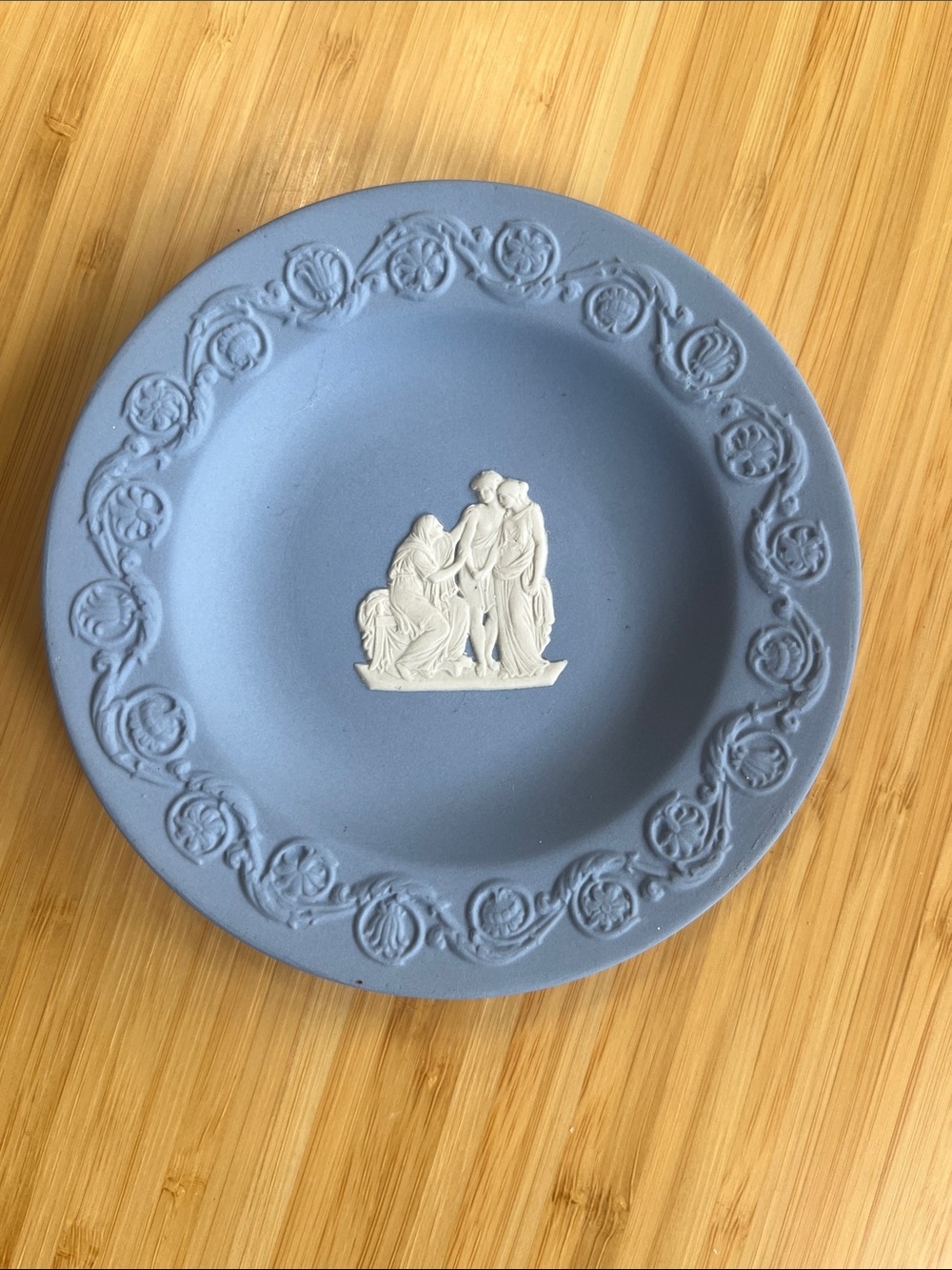 Wedgwood round plate trinket dish